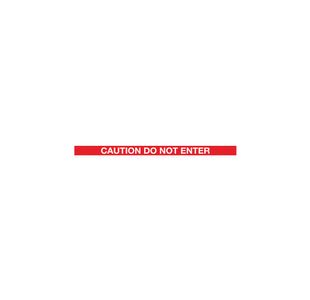Magnetic Back Belt End Ylw Caution D