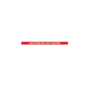Magnetic Belt End Ylw Caution D