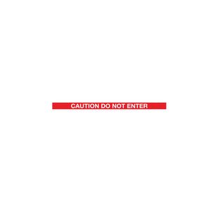 Magn Barrier Blk Caution Rw 9.1