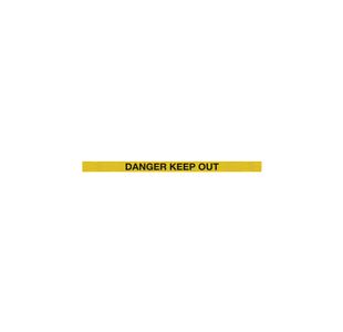 Magn Barrier Blk Danger Yb 3M