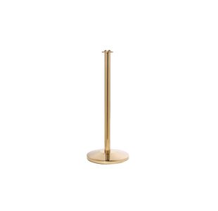 Ropemaster Polished Brass Post Flat
