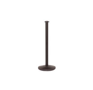 Ropemaster Black Steel Post Flat Top