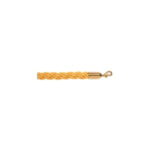 25Mm Braided Rope Gold 1.8M P/Brass