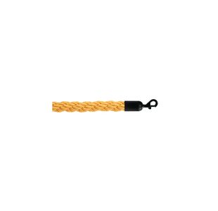 25Mm Braided Rope Gold 1.8M Black En