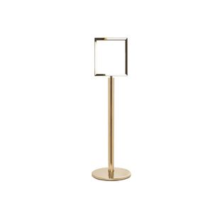 Sign Stands P/Brass Pst A3 Vert Sign