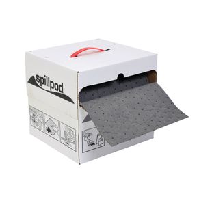 Spillpod Gpps Qr Roll Red 310Mmx30M