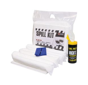 Oil/Fuel Spill Kit Hsl Bag 30L Wht