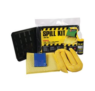 20L Chem Spill Kit + Drip-Tray Ylw