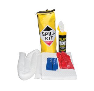 Oil/Fuel Spill Kit Cylinder Bag Wht