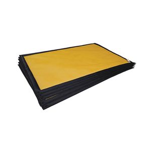 Spilltrapper Oil Mat Medium Ylw Pk5
