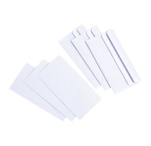 Dl Wallet Env Self Seal Wht Pk1000