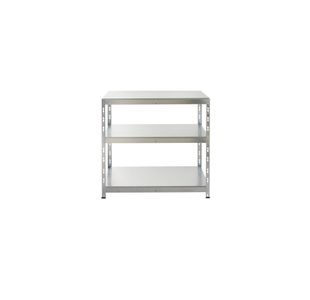 3 Tier Galvanised Shel 1000X600X900M