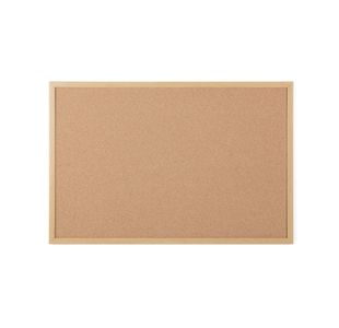 Cork Noticeboard Oak Frame 900X600