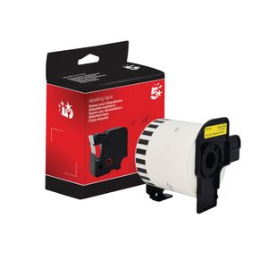 Cont Ppr Lab Rl 62Mm Blk/Ylw
