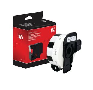 Lbl 24 Rnd Blk On W Dk11218