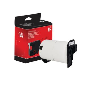 Barcode Labels Roll Blk O Wh