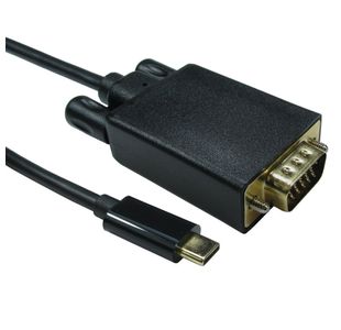 5 Star Vga To Usb C 2M
