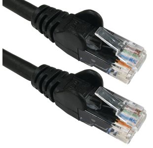 5 Star Rj45 Cable Lsoh Black 3M
