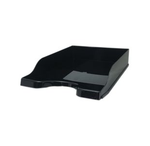 5 Star Self Stacking Letter Tray Blk