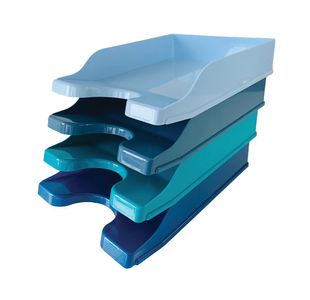 5 Star Letter Tray Cool Breeze Pk4