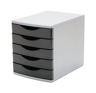 5 Star 5 Drw Tower 300Mm Black