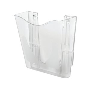 5 Star Wall Pkt Lit Holder A4 Ptrt