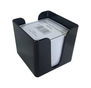 5 Star Memo Cube Notepad Holder Blk