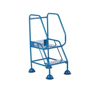 Uk Domed Feet Pchd 2 Tread Step Blue