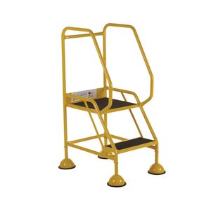 Uk Domed Feet Aslip 2 Tread Step Ylw