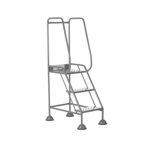 Uk Domed Feet Pchd 3 Tread Step Gry