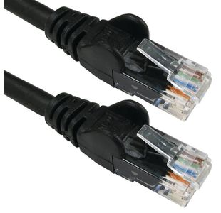 Network 6 Lsoh Patch Lead 0.5M Black