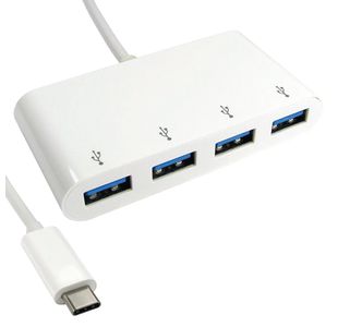 Usb Type-C To 4X Usb 3.0 Type A Hub
