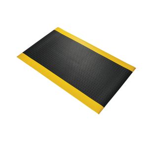 Afat Diamond Mat 0.9X1.5M Blk/Ylw