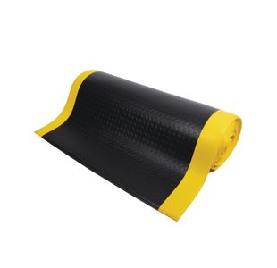 Afat Diamond Mat 0.9X1M Blk/Ylw