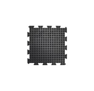 Bub Interlock Mat Mid 0.5X0.5M Blk