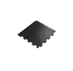 Bub Interlock Mat Crnr 0.5X0.5M Blk