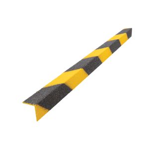 As Stair Nosing 3Mx55Mmx55Mm Blk/Ylw