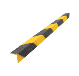 As Stair Nosing 1Mx55Mmx55Mm Blk/Ylw