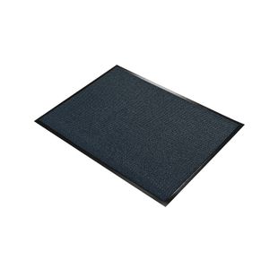 Entrance Door Mat 0.6X0.9M Blk/Blue