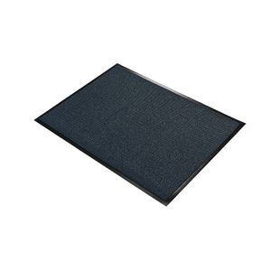 Entrance Door Mat 0.9X1.2M Blk/Blue