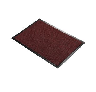 Entrance Door Mat 0.9X1.5M Blk/Red