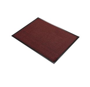 Entrance Door Mat 0.9X1M Black/Red