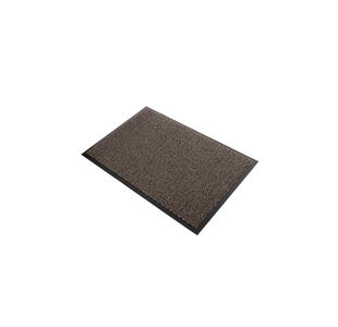 Entrance Door Mat 0.9X1.5M Blk/Brown