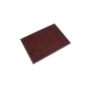 Wash Ent Door Mat 0.6X0.85M Blk/Red