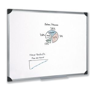 Drywipe Magn Whiteboard 1200X900Mm