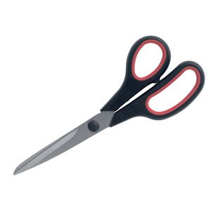 Scissors Sless Steel/Rubber 200Mm