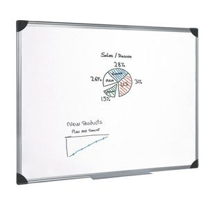 Drywipe Magn Whiteboard 1800X1200Mm