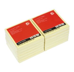 Re-Move Sticky Notes 76X76 Ylw Pk12