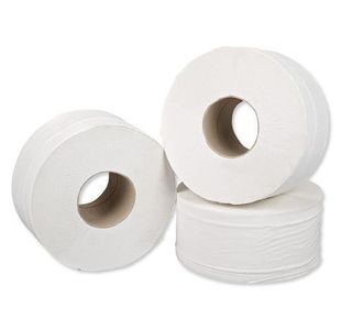 Mini Jumbo Toilet Rolls 2-Ply Pk12