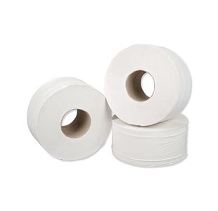 Mini Jumbo Toilet Rolls 2-Ply Pk12